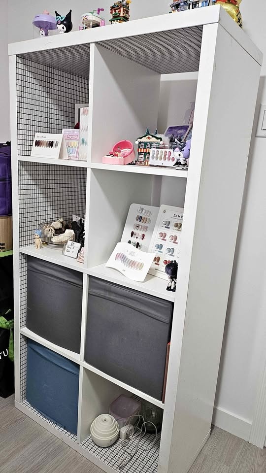 Ikea Kallax white shelf