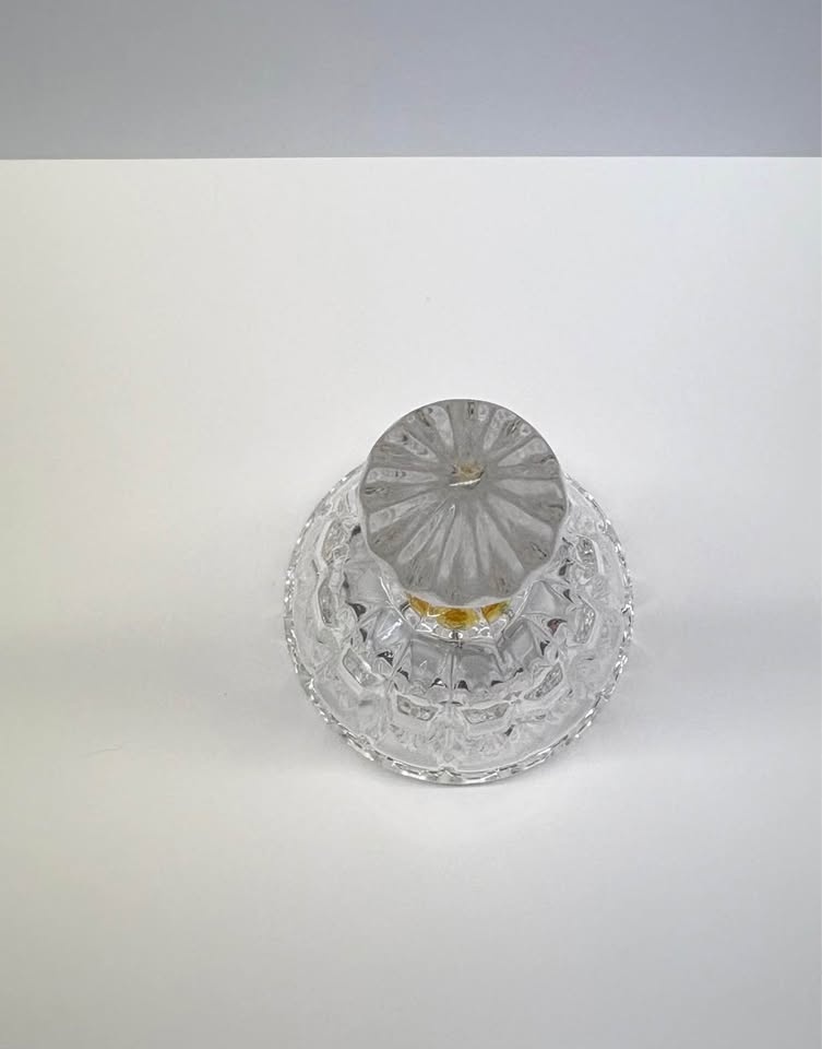 Vintage Hand Cut Crystal Bell - photo 2