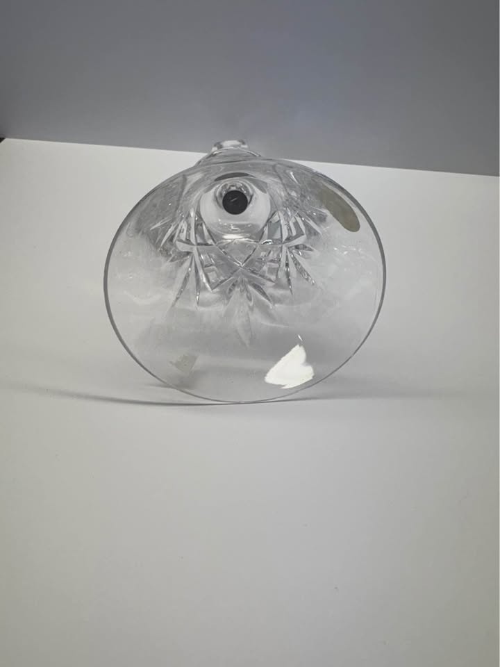Vintage Bohemia Hand Cut Crystal Bell - photo 5