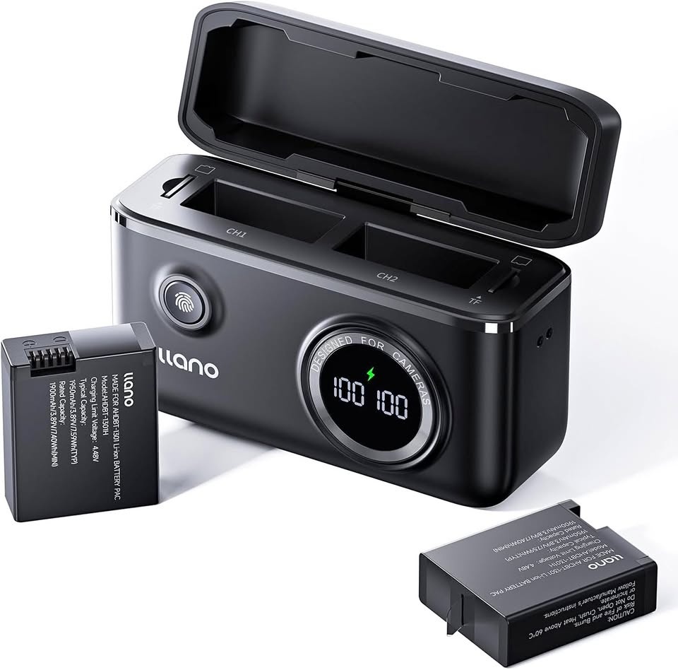 GoPro Hero 13 Dual Battery Pack with USB-C Charger