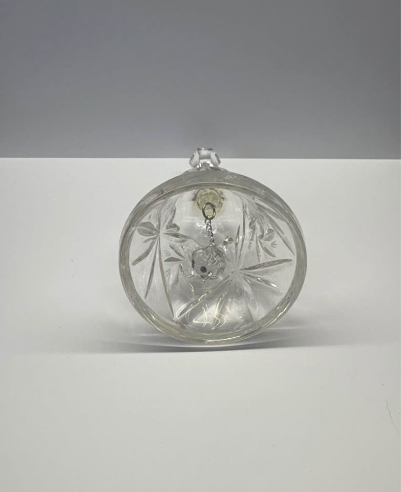 Vintage Hand Cut Crystal Bell - photo 4