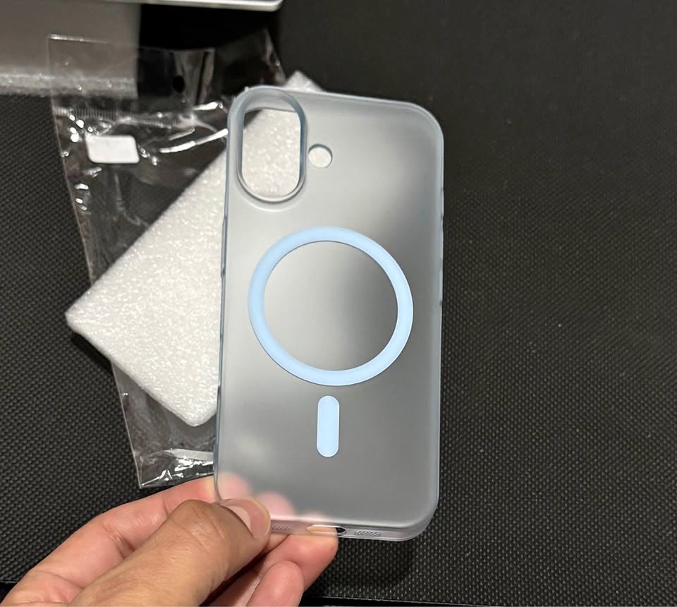 iPhone 16 slim forested blue Case Back Cover *NEW*