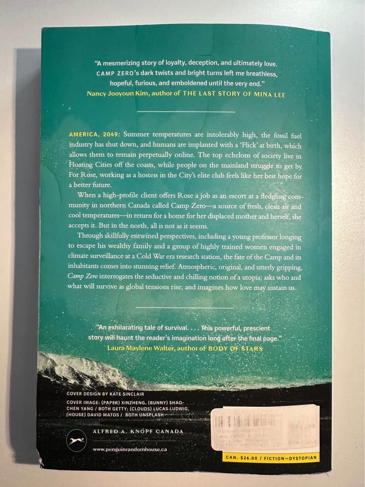 Camp Zero Book by Michele Min Sterling - photo 3