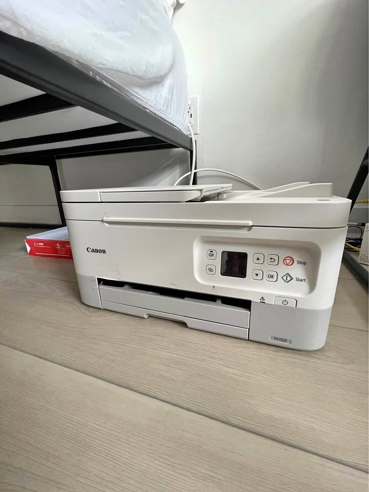 Canon TR7020 Printer/Scanner/Copier w/ Ink & Paper