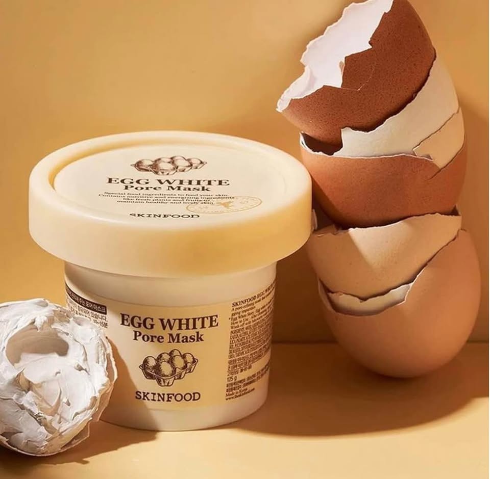 SKINFOOD Egg White Pore Mask 125g - photo 4