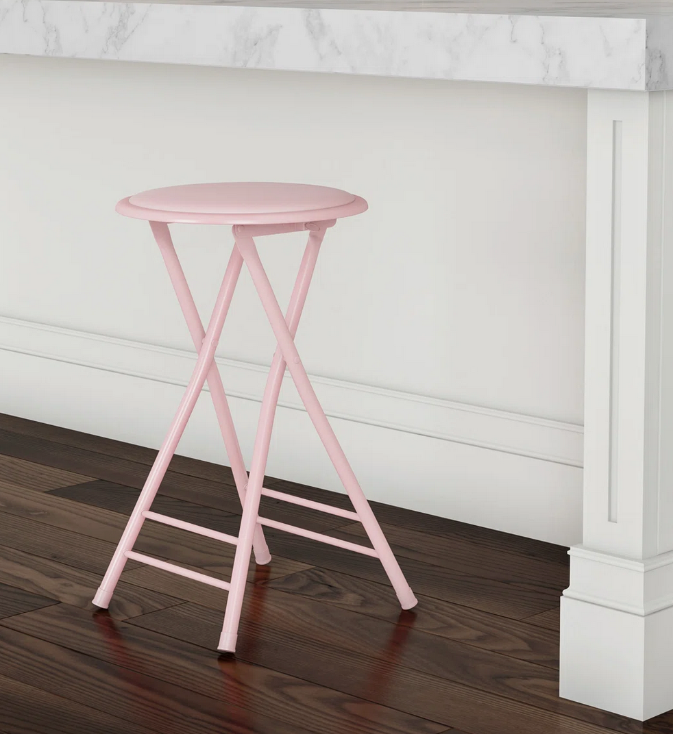 Angulo Backless 24-Inch Folding Stool