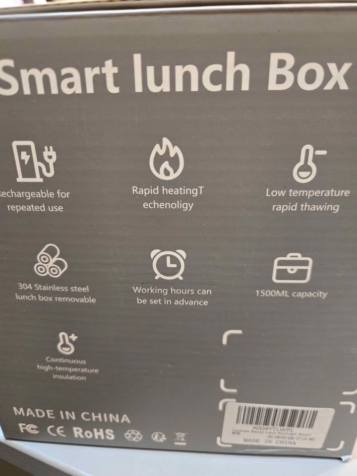BRAND NEW - Smart Lunch Box. Cordless Electric heated lunch box - photo 3