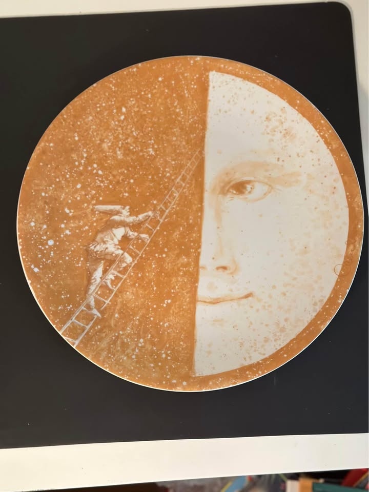 Carlo Marchiori Porcelain Plates 🧡 - photo 3