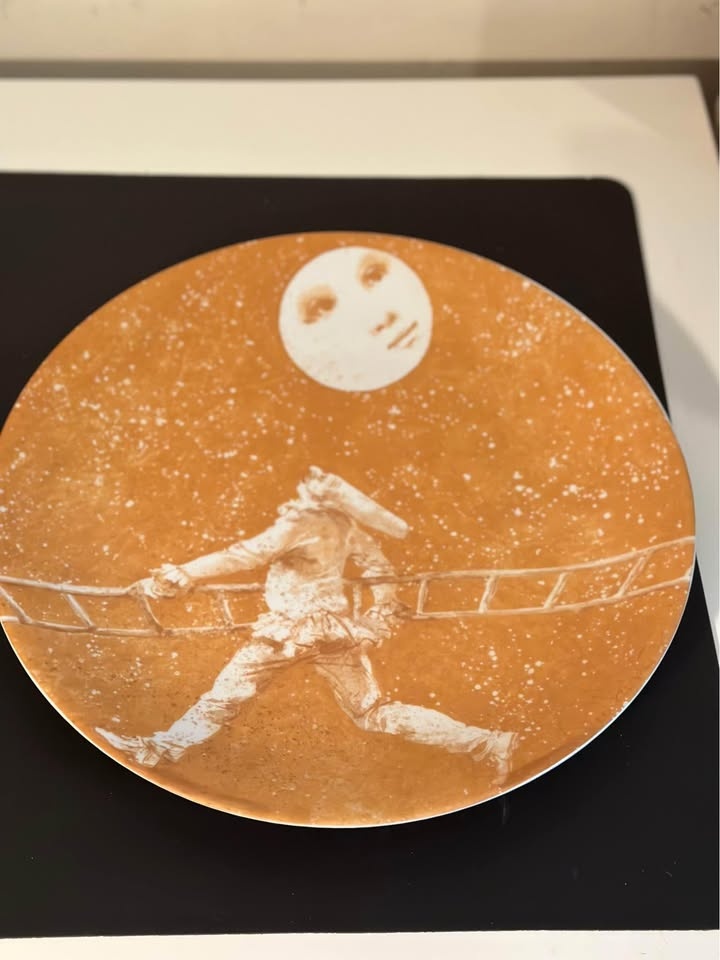 Carlo Marchiori Porcelain Plates 🧡 - photo 4