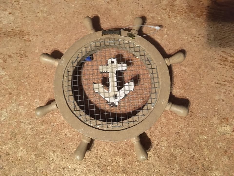 SHIPWHEEL DECORATIVE NAUTICAL WALL DECOR - photo 2