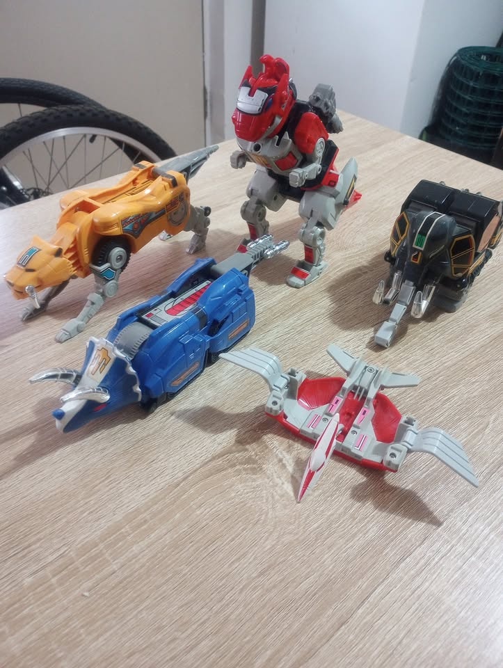 Power Rangers Dino Megazord & Turbo RAM Robotic Arsenal Mobilize - photo 5