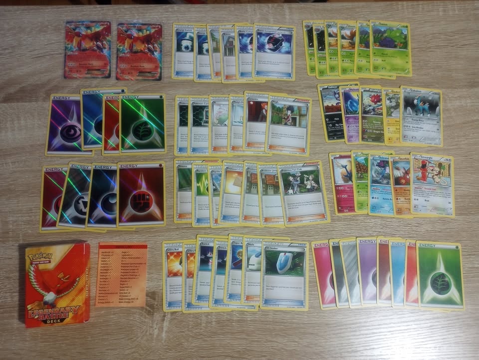 Pokemon Cards Legendary Battle Deck Ho-oh EX Coin Box - photo 2