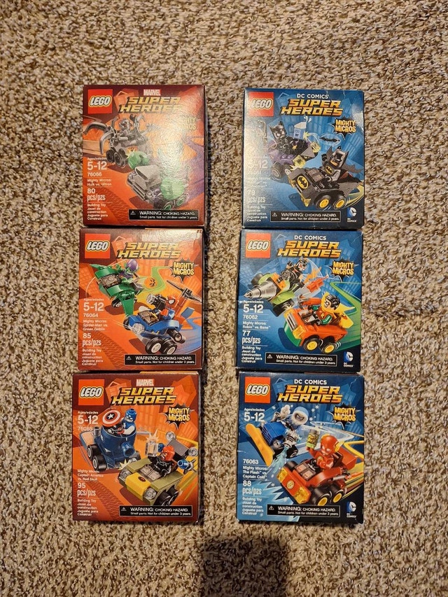 Good Condition Lego SUPERHEROES Sets