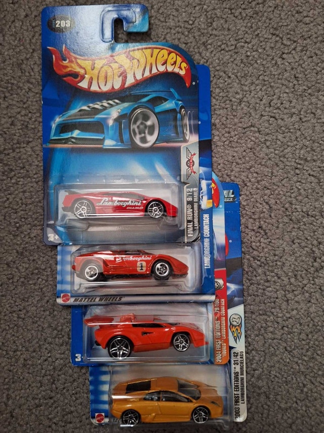 2001-2004 Hot Wheels Lamborghini Lot