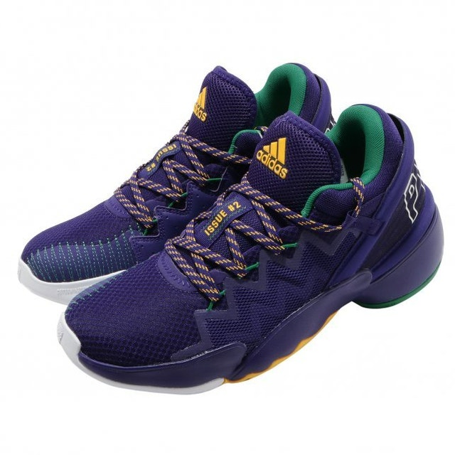 adidas Mens D.O.N. Issue #2 Basketball Sneakers Shoes Casual - P