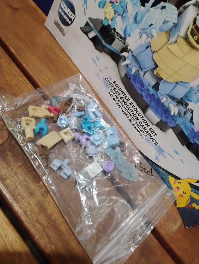 Mega Construx Blastoise Pokémon Evolution Set - photo 3