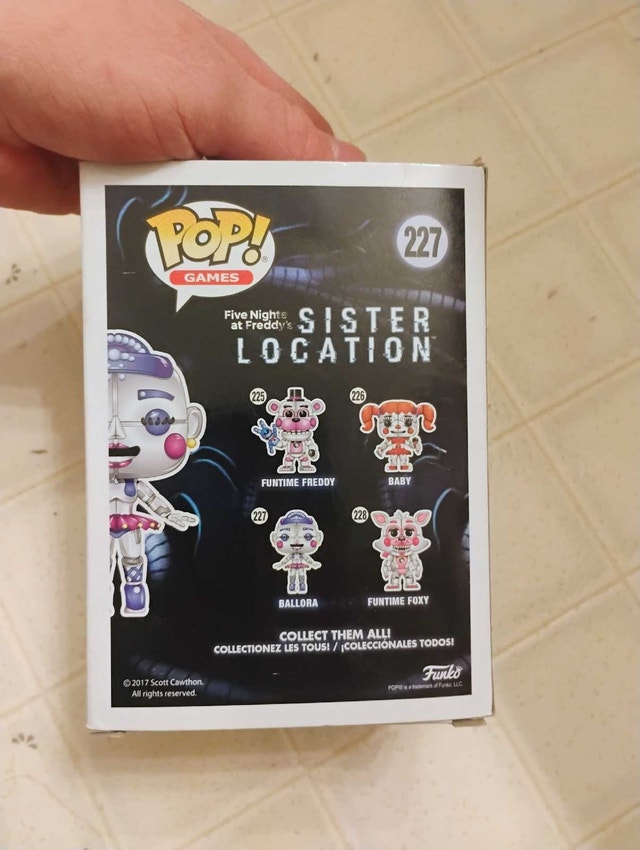 Five Nights at Freddy's Ballora Funko Pop CHASE - photo 4