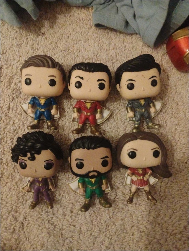 Shazam Funko Pops