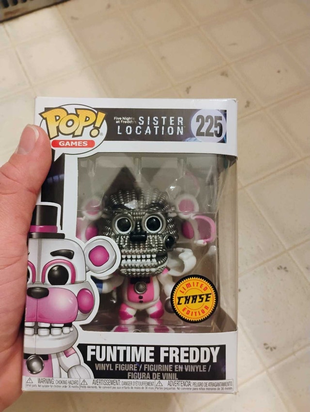 Five Nights at Freddy's Funtime Freddy Funko Pop CHASE