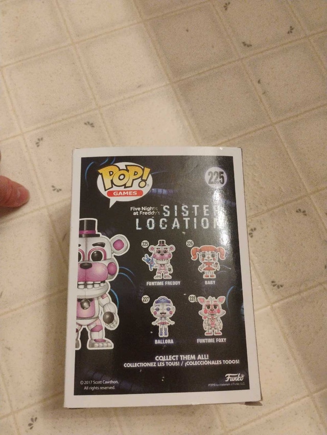 Five Nights at Freddy's Funtime Freddy Funko Pop CHASE - photo 4