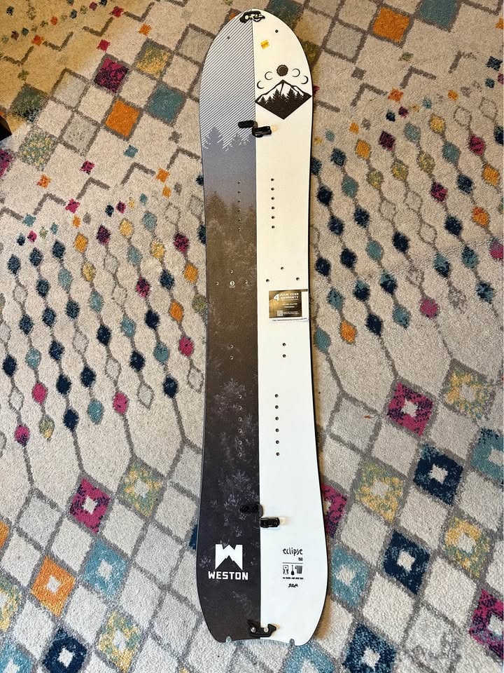 Weston Eclipse 150 Split Board + Black Diamond Skins - photo 4