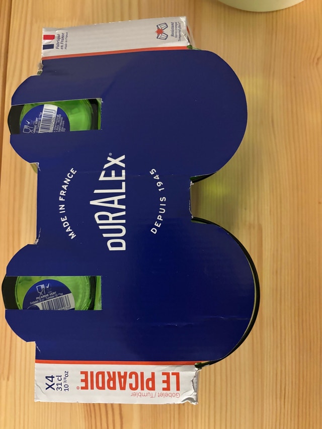 Duralex Picardie Glasses - Green, Set of 4 - photo 4