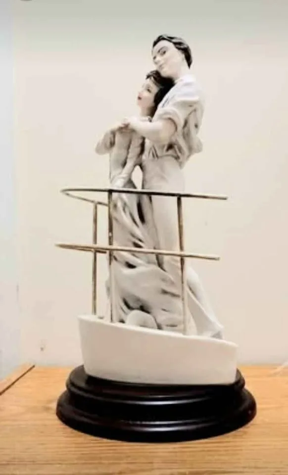 1999 Signed Artist Tall Capodimonte Hand Crafted Statue image indicator(3)