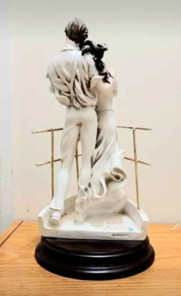 1999 Signed Artist Tall Capodimonte Hand Crafted Statue image indicator(4)