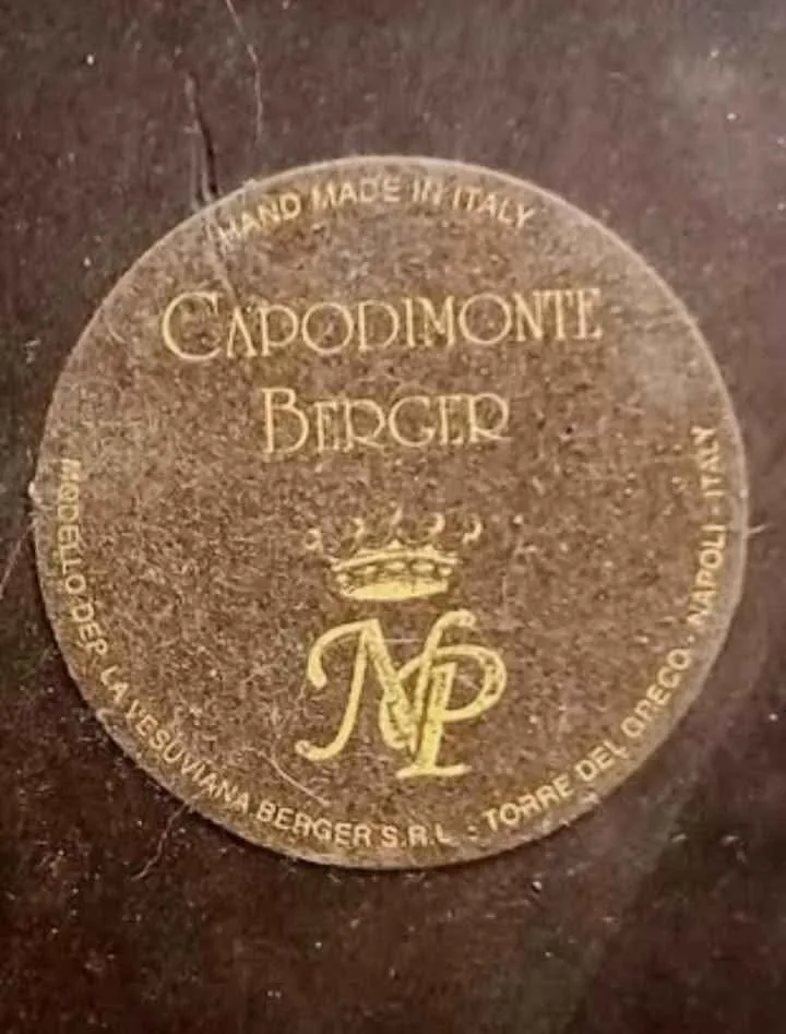 1999 Signed Artist Tall Capodimonte Hand Crafted Statue image indicator(9)