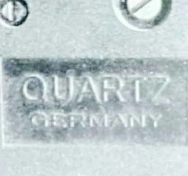 Vtg.German Pewter Wall Clock image indicator(5)