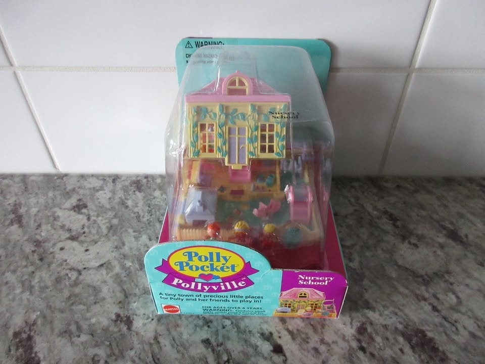 1994 Polly Pocket Pollyville Nursery School - New in Box - photo 2