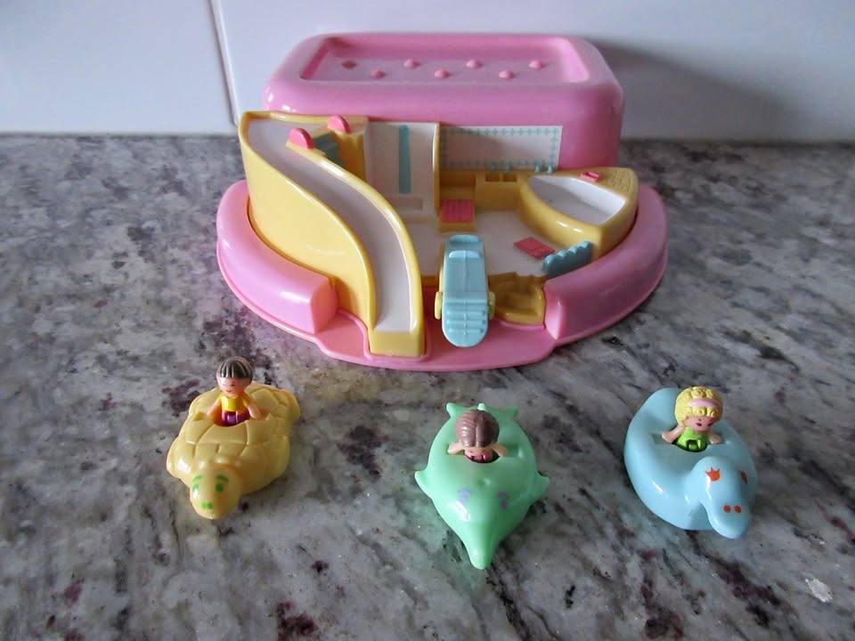1990 Polly Pocket Bath Time Soap Dish *RARE HARD TO FIND*