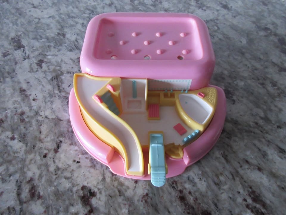 1990 Polly Pocket Bath Time Soap Dish *RARE HARD TO FIND* - photo 4