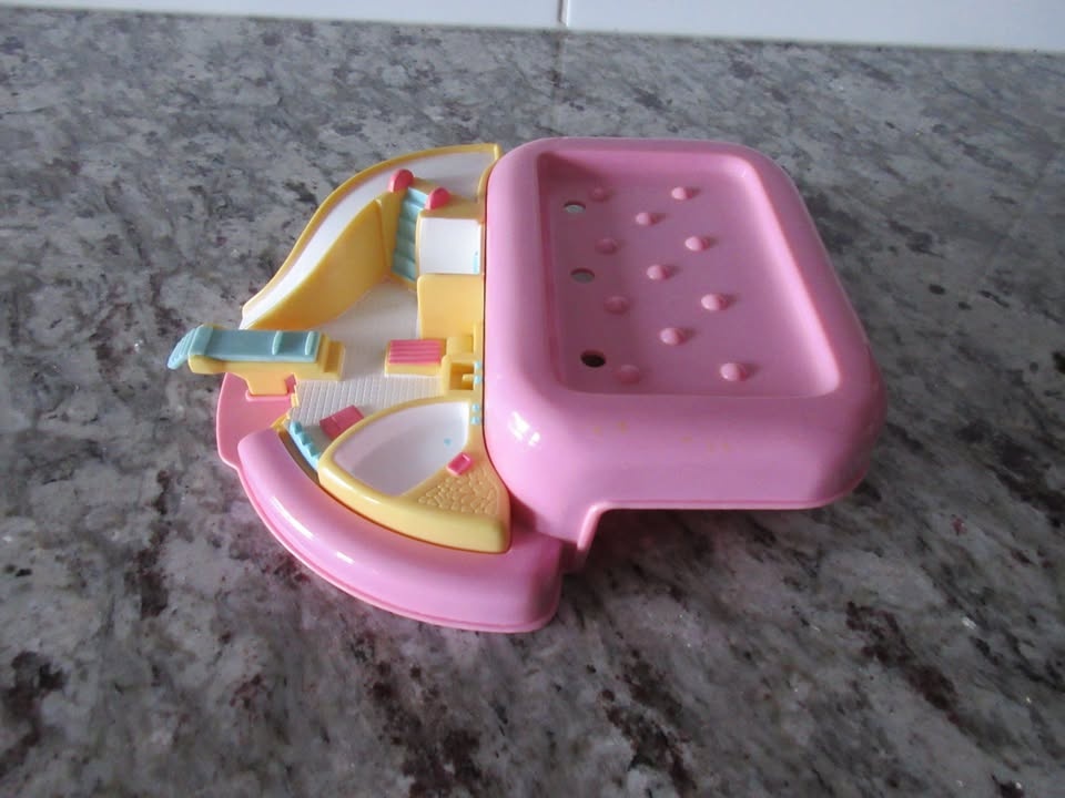 1990 Polly Pocket Bath Time Soap Dish *RARE HARD TO FIND* - photo 5