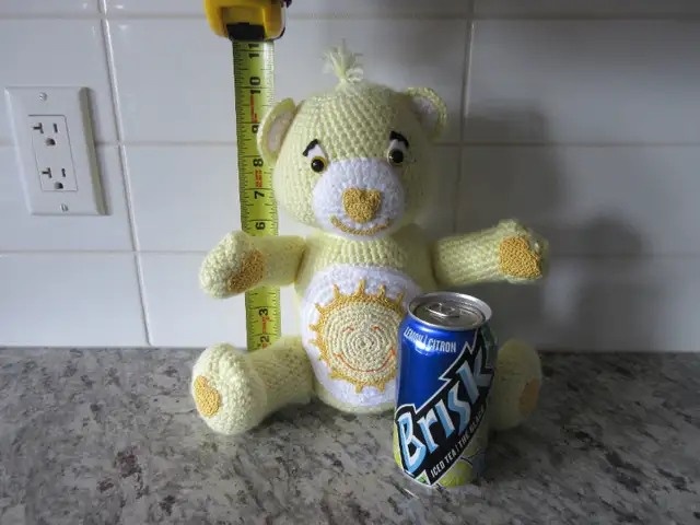 Handmade "Fun Shine" Care Bear Plush - photo 2