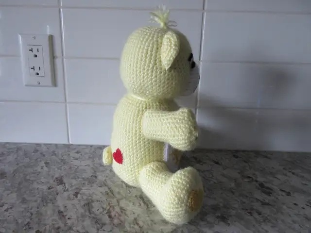 Handmade "Fun Shine" Care Bear Plush - photo 5