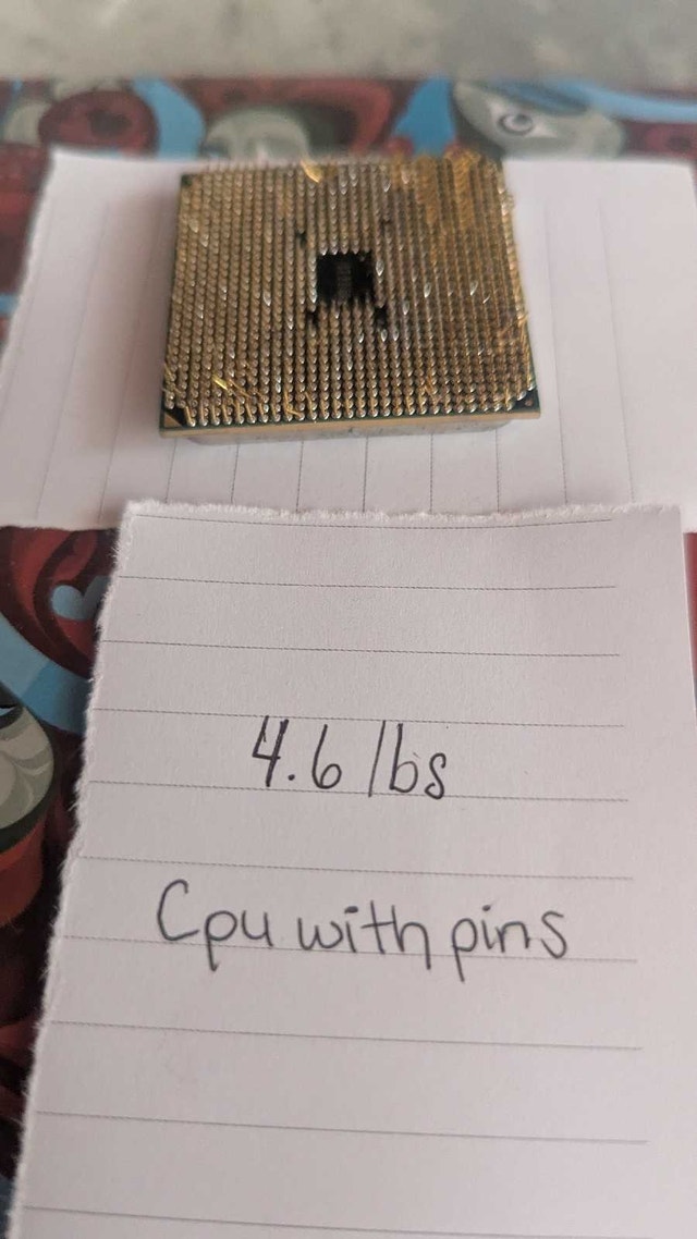 16.2 lbs High-Grade CPU Scrap - Mixed Pinned & Pinless