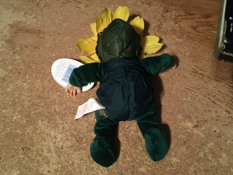 Baby Sunflower 1999 Anne Geddes Collectible Plush - photo 3