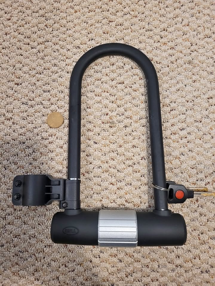 Bicycle Bell Hands Off U-lock