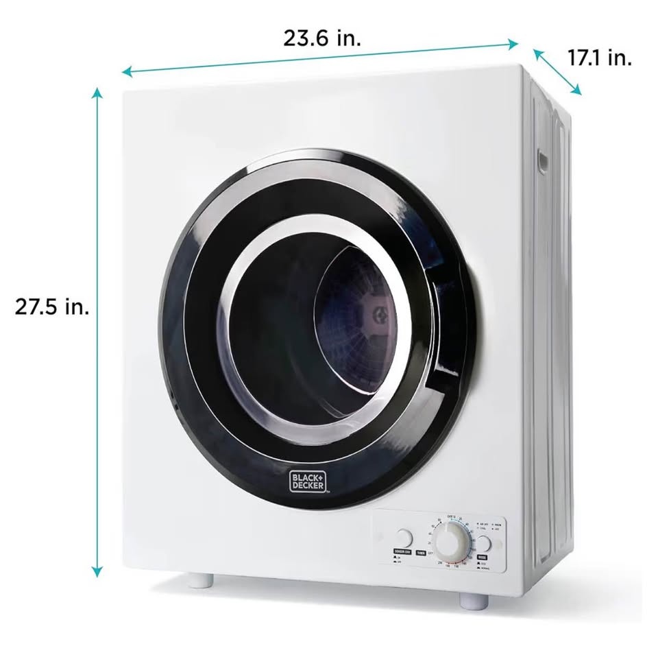 BLACK+DECKER Portable Compact Dryer - photo 2