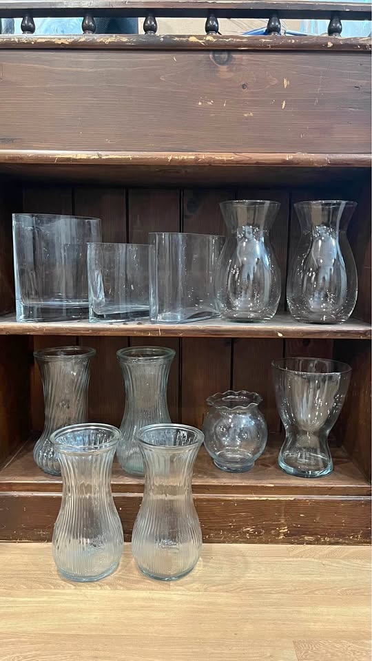 Wedding haul - large floral vases