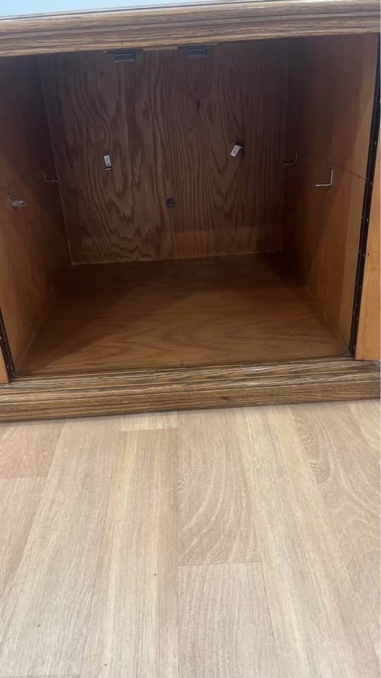 Antique Pure Wood Side Table - photo 4