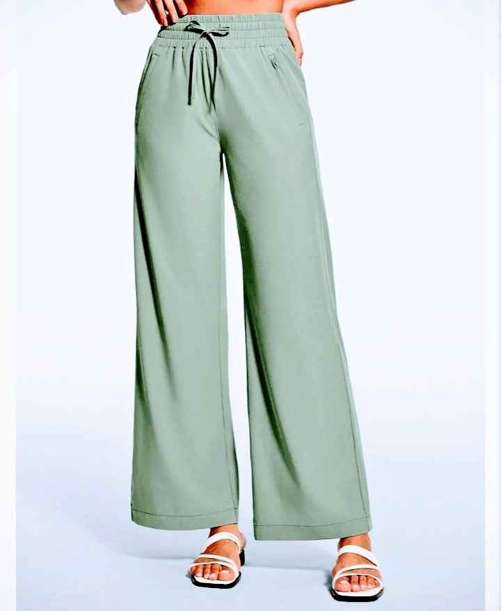 Women's Sun Protective Wide Leg Pants Size PXL