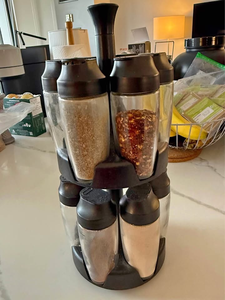 Tower Carousel Spice Rack, 12-Jar