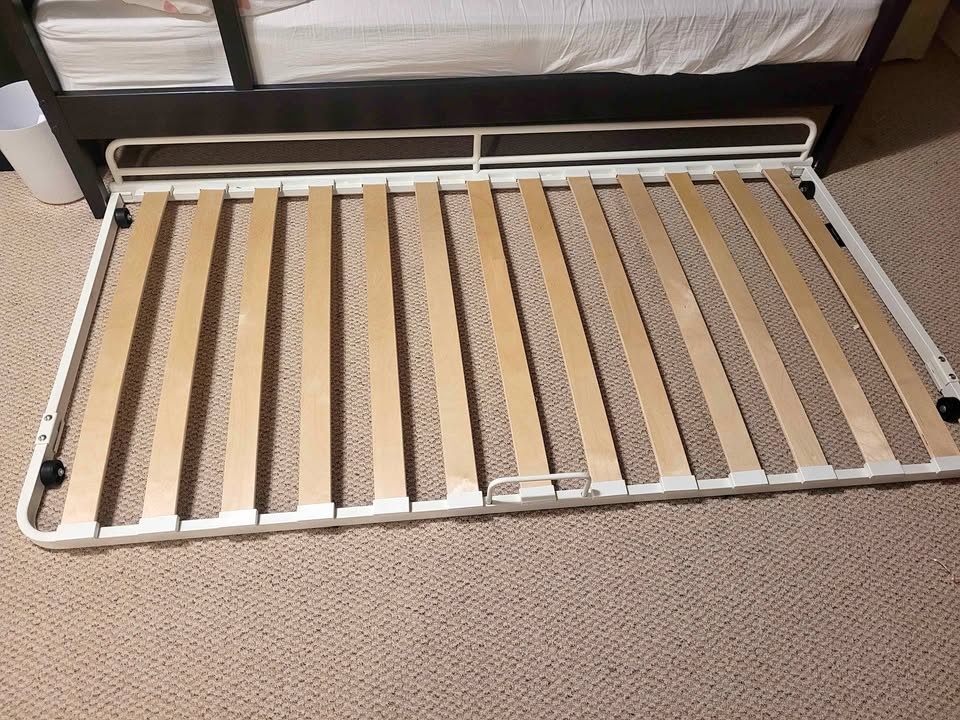 Ikea twin bed frame (under bed)