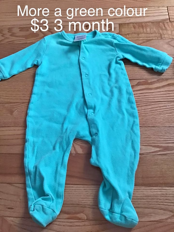 Girls 3 months. Prices on each picture