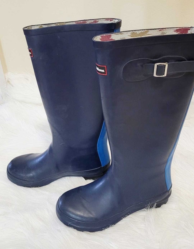 Canadiana Woman Blue Boots Size 36 - photo 4