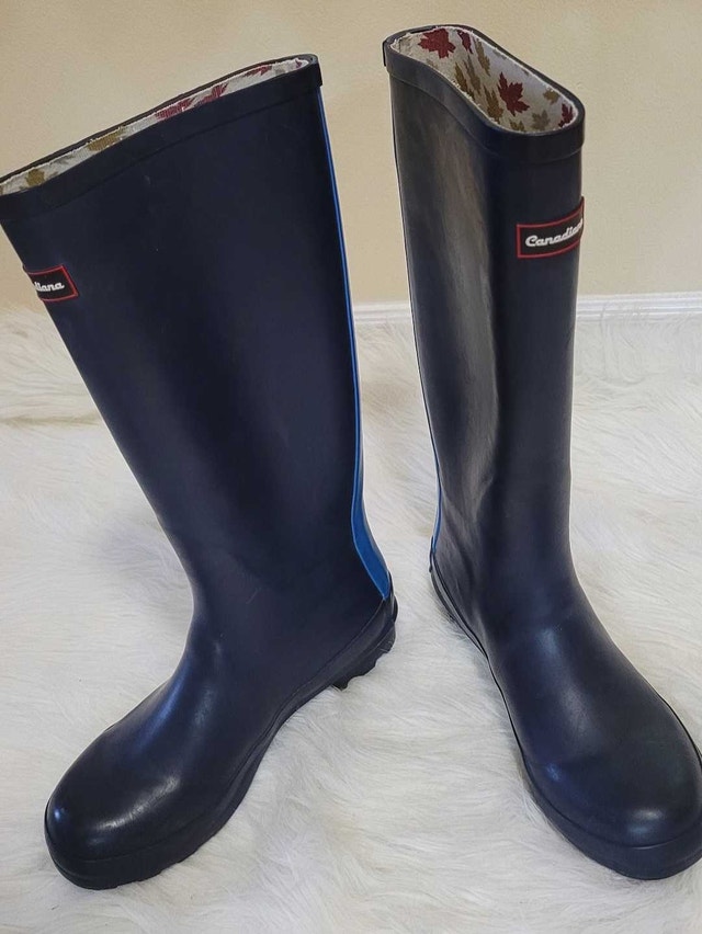 Canadiana Woman Blue Boots Size 36 - photo 5