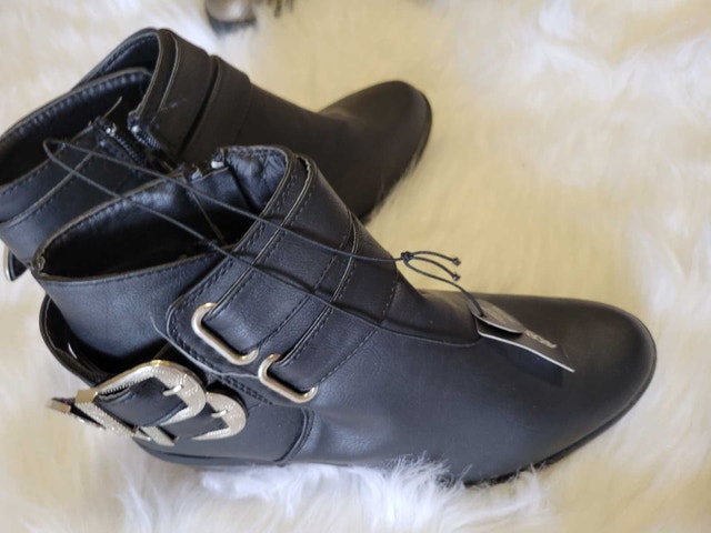 Ankle boots black brand new - photo 3