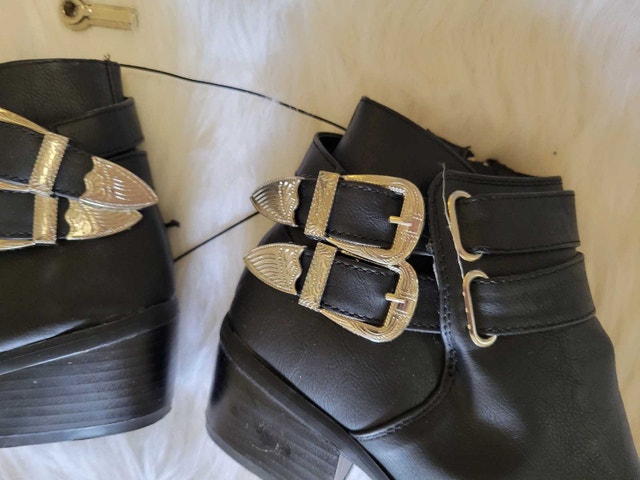 Ankle boots black brand new - photo 4